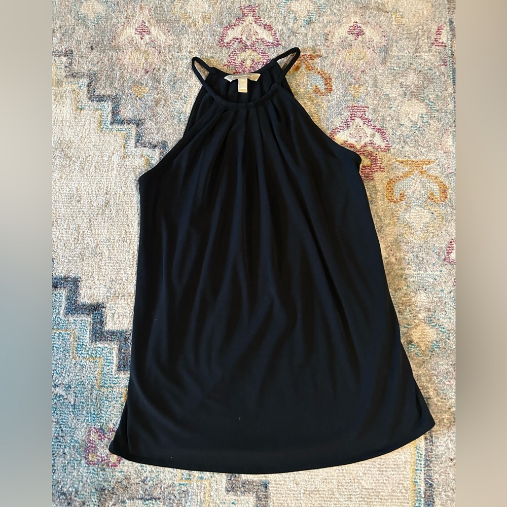 Banana Republic High Neck Long Tank